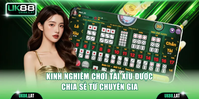 Kinh nghiệm chơi Tài Xỉu được chia sẻ từ chuyên gia
